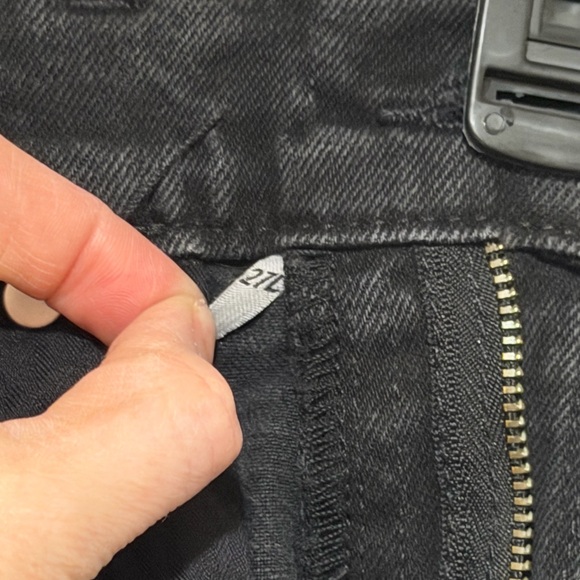 Gap Wide Leg Women’s Jeans High Rise in Black - size 4L - Picture 8 of 10